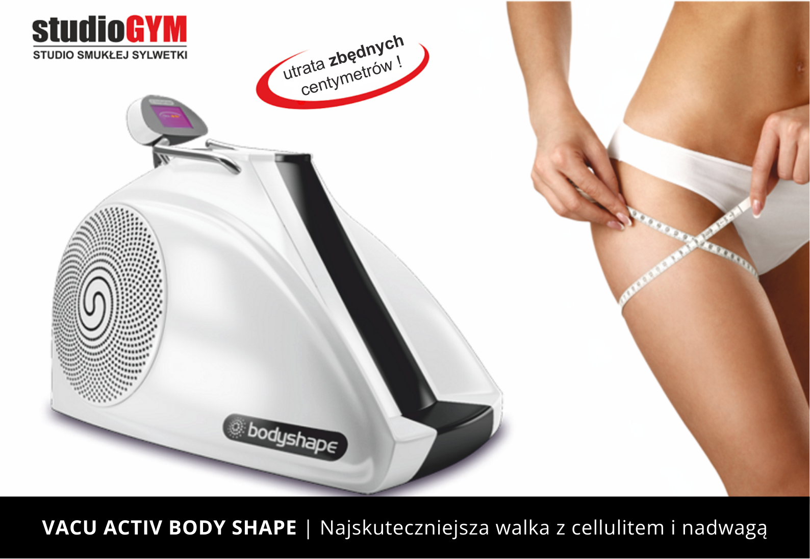 SudioGYM - Vacu Activ Figura Smukła Sylwetka | Szczecin Police - Vacu GYM bieżnia podciśnienie i podczerwień 